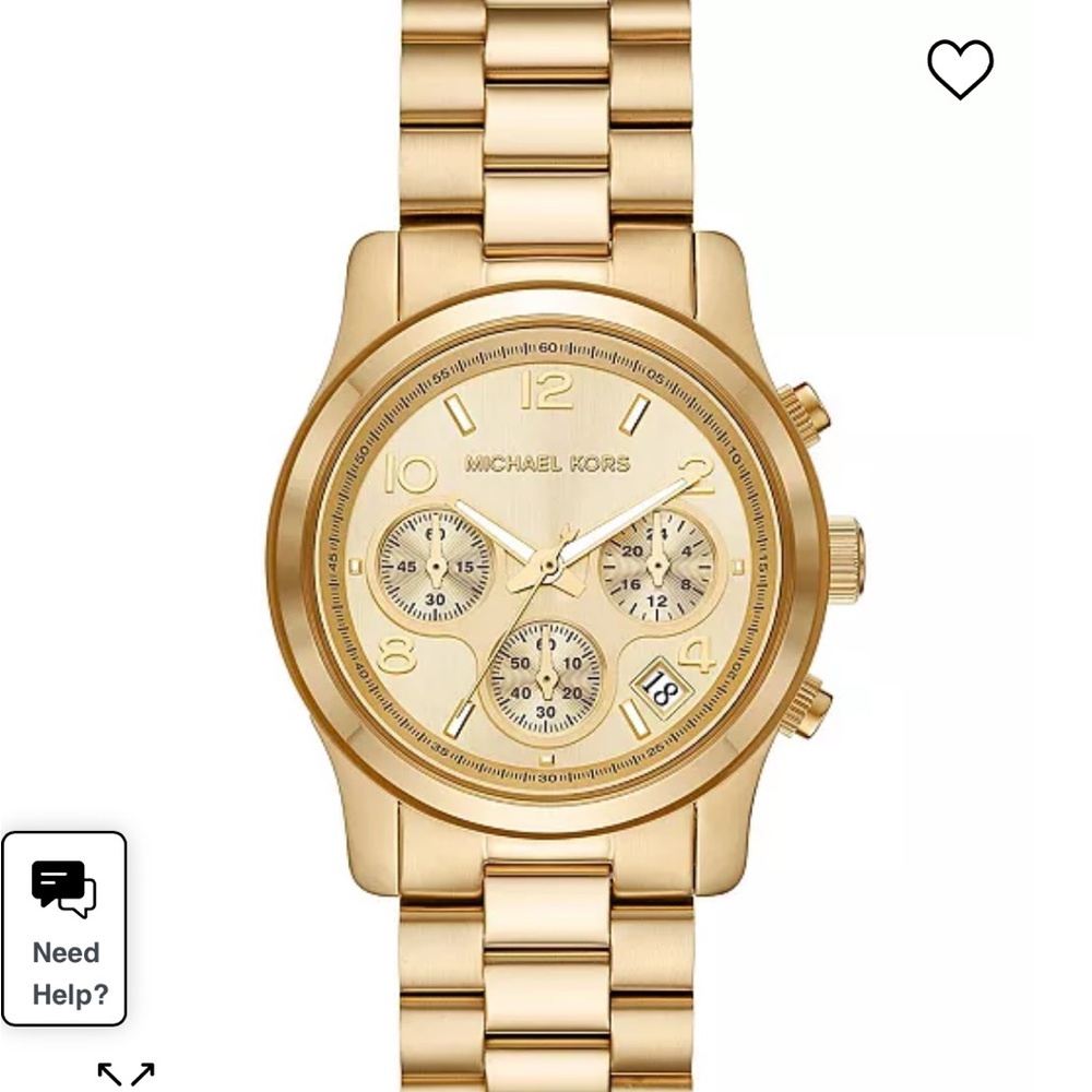 MICHAEL KORS Gold Watch OS